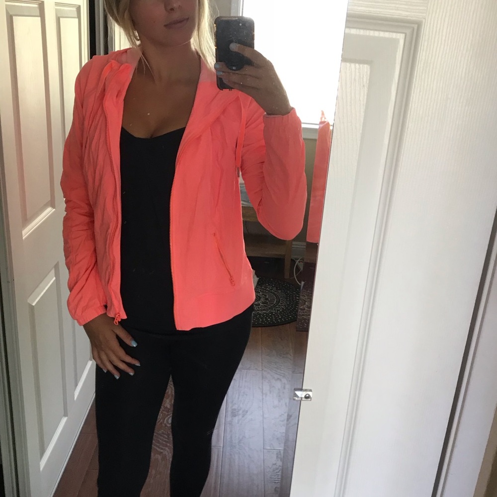 Bright Pink/ Orange Lululemon Jacket